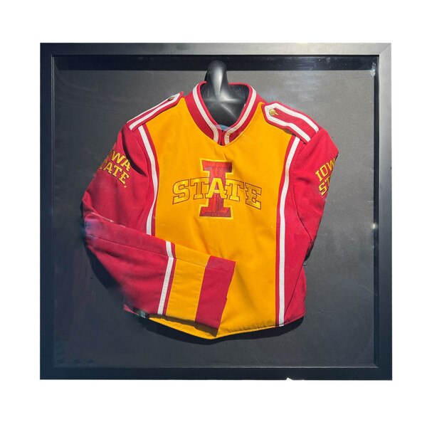 Cyclone Marching Band Framed Uniform Black Shadowbox (Length: 29 9/16" Width 23 9/16" Thickness 3 7/16")